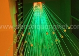 Atrium fiber optic chandelier 1-5