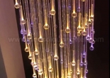 Atrium fiber optic chandelier 10-4