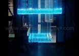 Atrium fiber optic chandelier 3-3