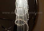 Atrium fiber optic chandelier 6-1