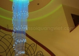 Atrium fiber optic chandelier 6-3
