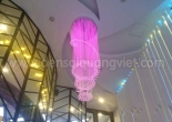 Atrium fiber optic chandelier 7-2