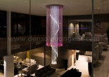 Atrium fiber optic chandelier 8-1