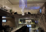 Atrium fiber optic chandelier 8-4