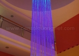 Custom atrium fiber optic chandelier 9