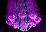 Fiber optic chandelier 10-2