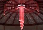 Fiber optic chandelier 17