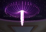 Fiber optic chandelier 17-5