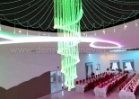 Fiber optic chandelier 17-7