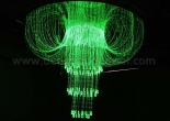 Fiber optic chandelier 3-6