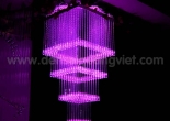 Fiber optic chandelier 34-8