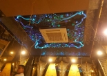 Patterned fiber optic ceiling 6